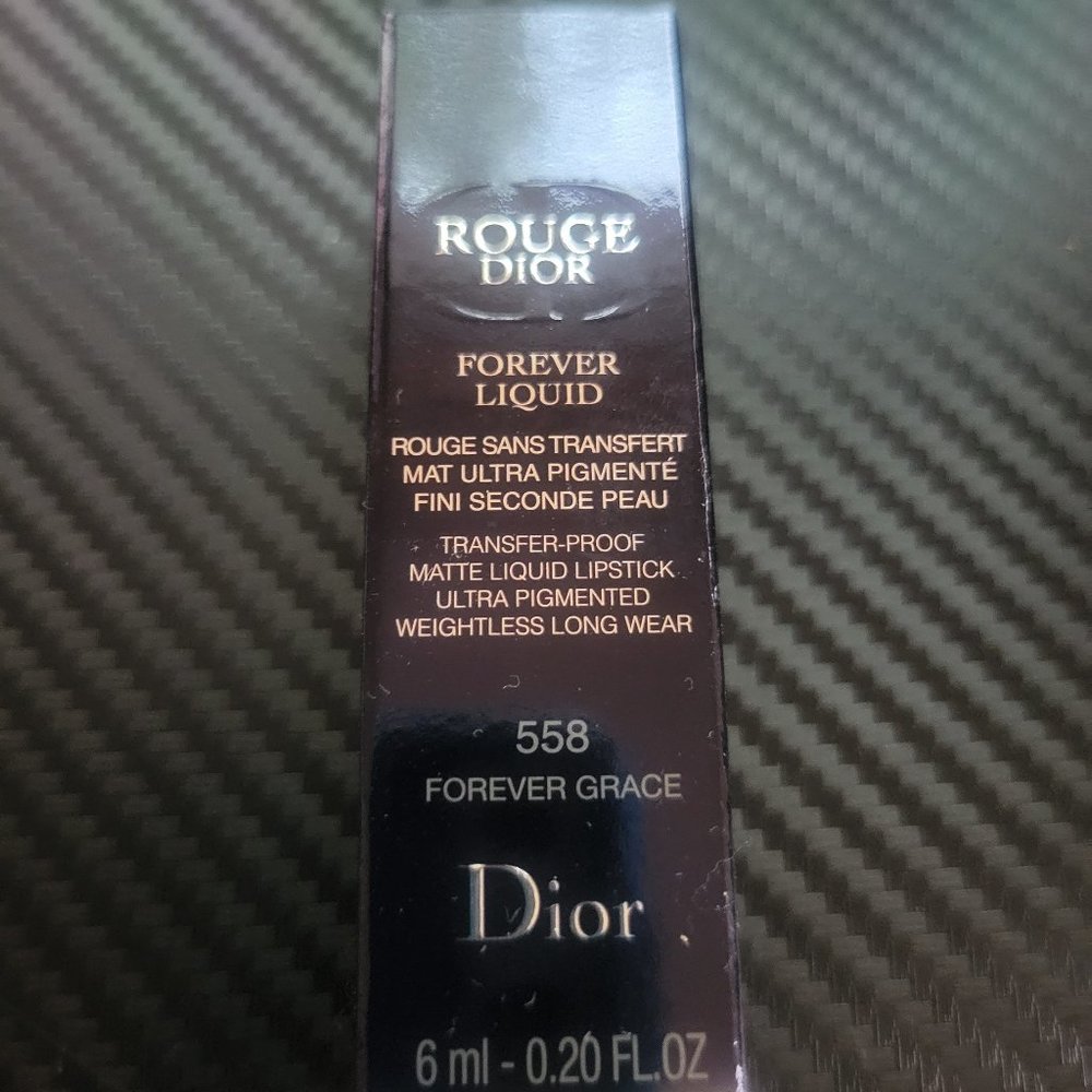 DIOR - Rouge Dior Forever Liquid Transfer-Proof Lipstick - 558 Forever Grace
